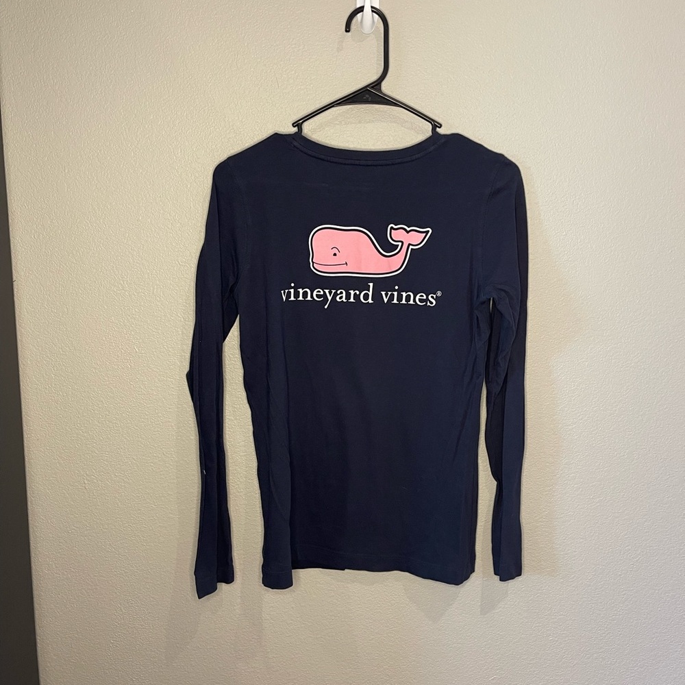 Vineyard Vines Size Small Navy Blue Tshirt